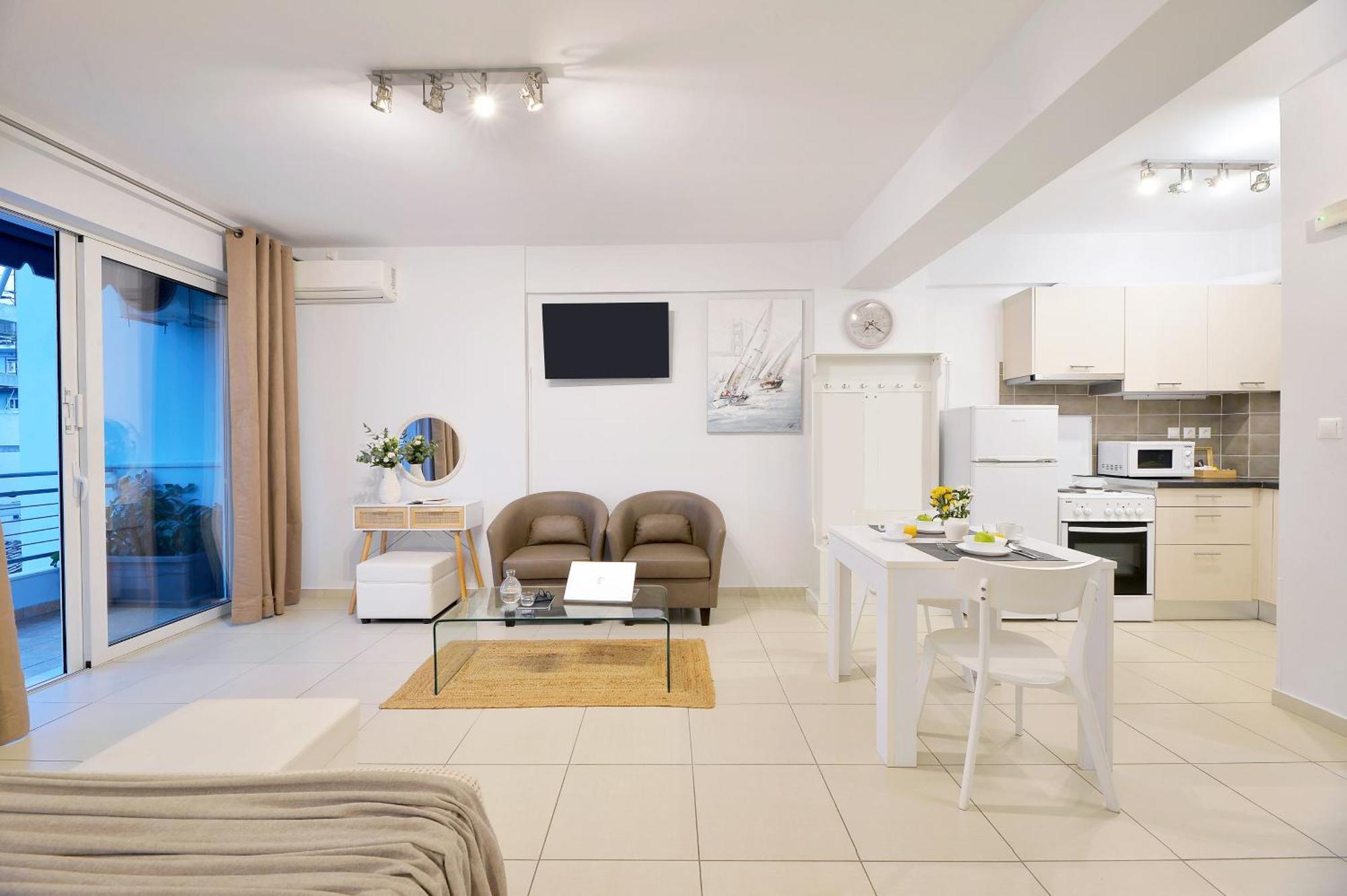 أثينا Alekos Apartments 1 Νetflix الغرفة الصورة