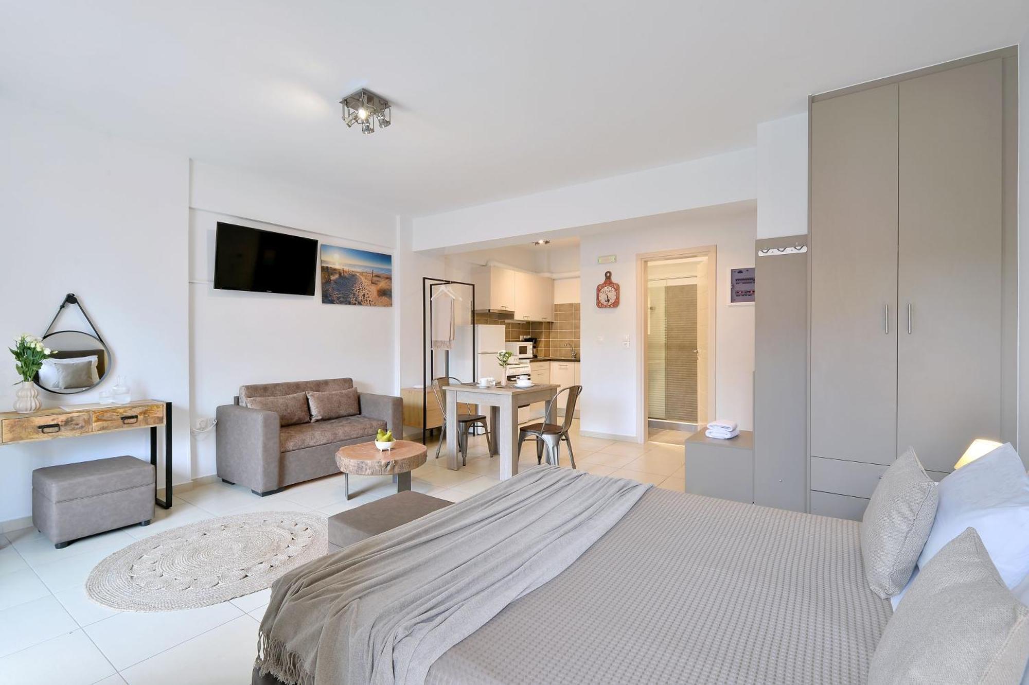 أثينا Alekos Apartments 1 Νetflix الغرفة الصورة