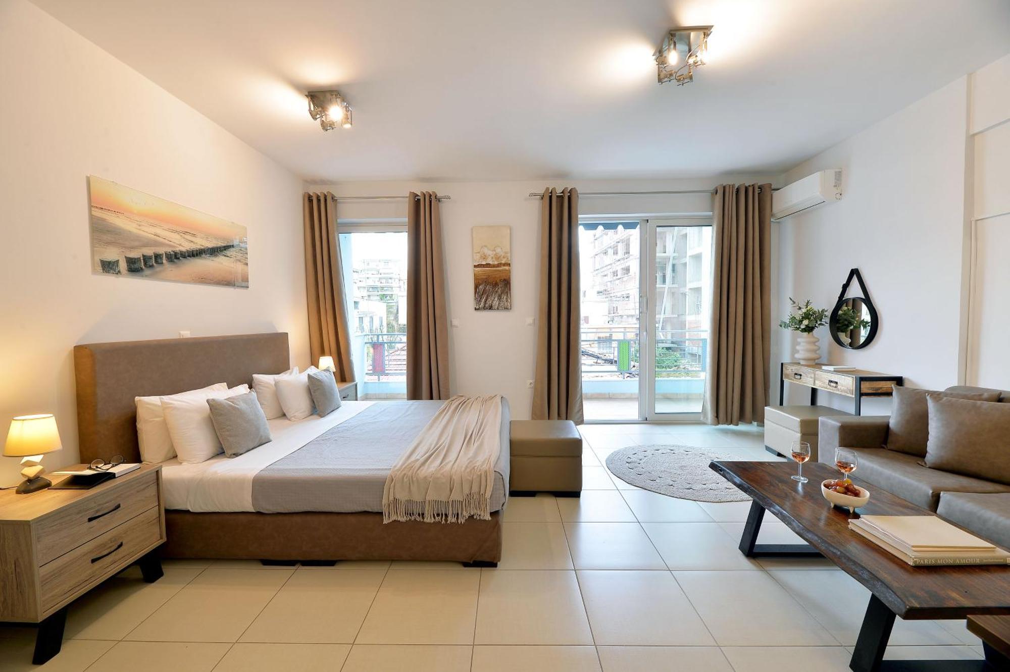 أثينا Alekos Apartments 1 Νetflix الغرفة الصورة