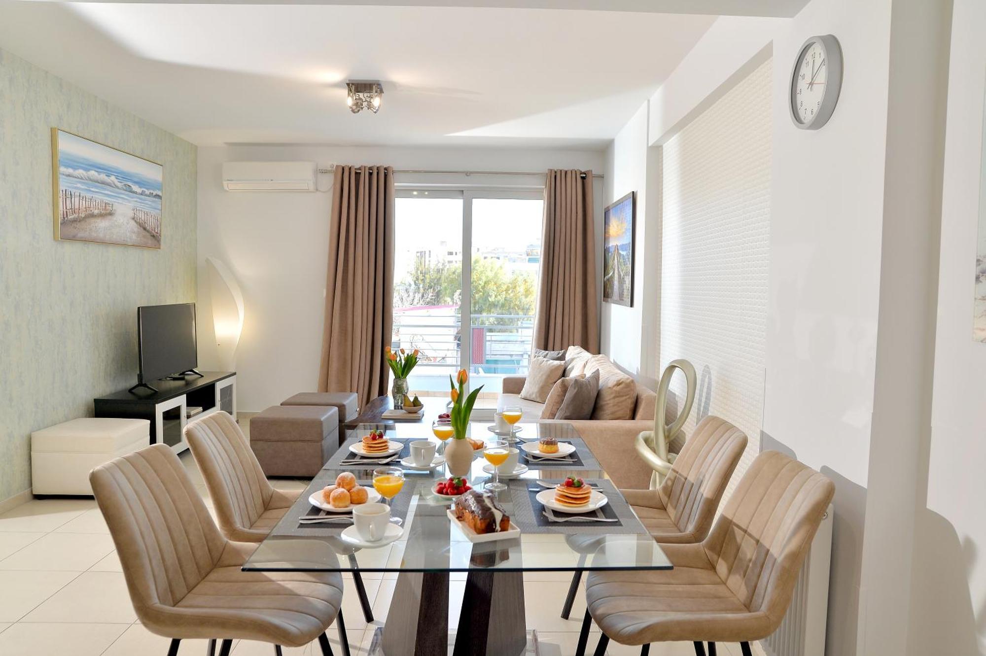 أثينا Alekos Apartments 1 Νetflix الغرفة الصورة